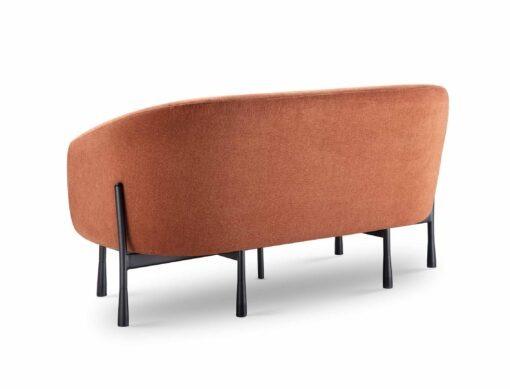 Cosmos Two Seat Lounge - Rust