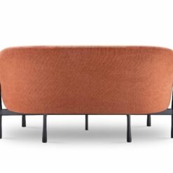 Cosmos Two Seat Lounge - Rust