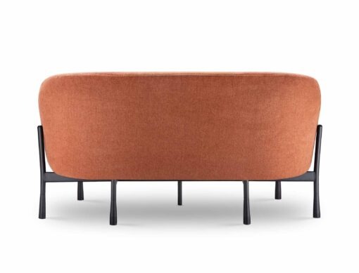 Cosmos Two Seat Lounge - Rust