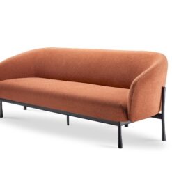 Cosmos Three Seat Lounge - Rust