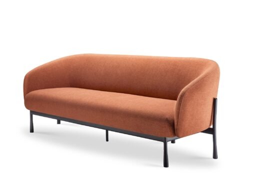 Cosmos Three Seat Lounge - Rust