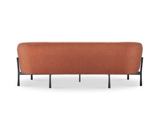 Cosmos Three Seat Lounge - Rust