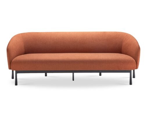 Cosmos Three Seat Lounge - Rust