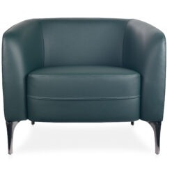 Liso Single Seat Lounge - Forest Green