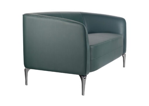 Liso Two Seat Lounge - Forest Green