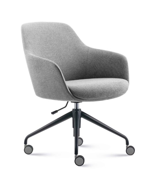 Aspen 4 Star Tub Chair - Light Grey