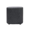 Kail Square Ottoman - Charcoal
