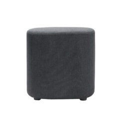 Kail Square Ottoman - Charcoal