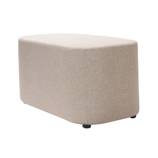 Kail Rectangle Ottoman - Stone