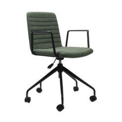Pixel Swivel Armed Chair - Black Base