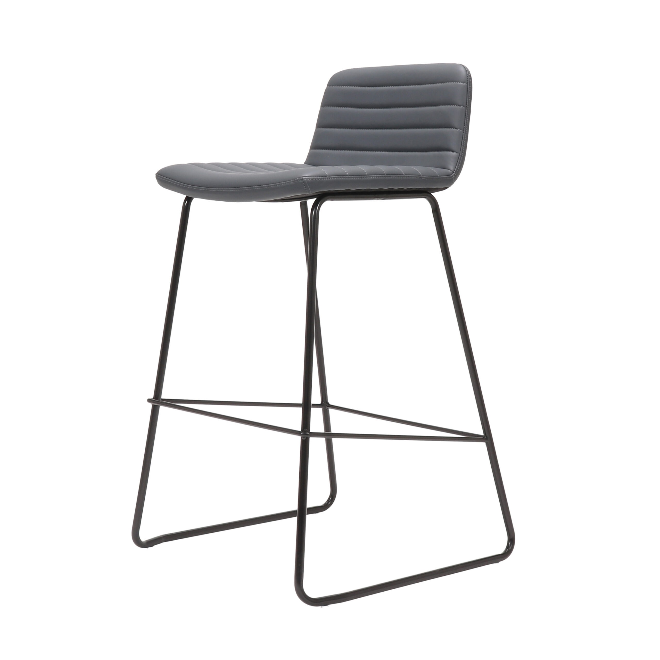 Pixel High Stool - Black Frame - Image 9
