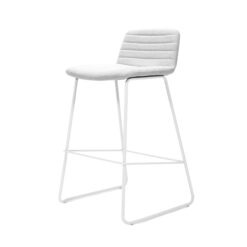 Pixel High Stool - White Frame