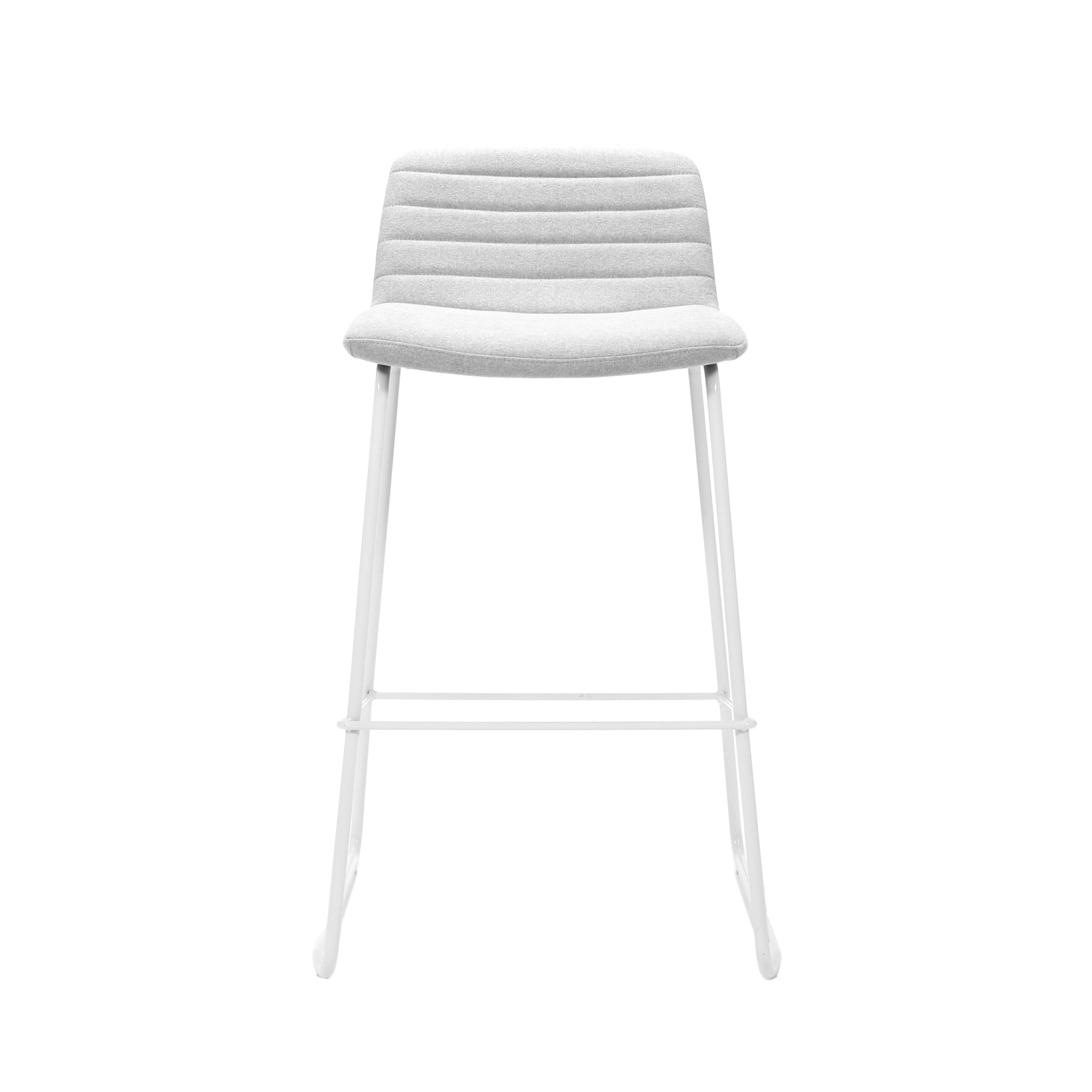 Pixel High Stool - White Frame - Image 4